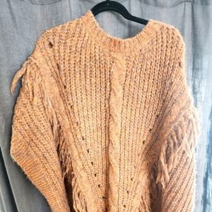 Anthropologie Bronze Shawl/Poncho, all size